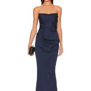 EMELIE STRAPLESS GOWN - NWT